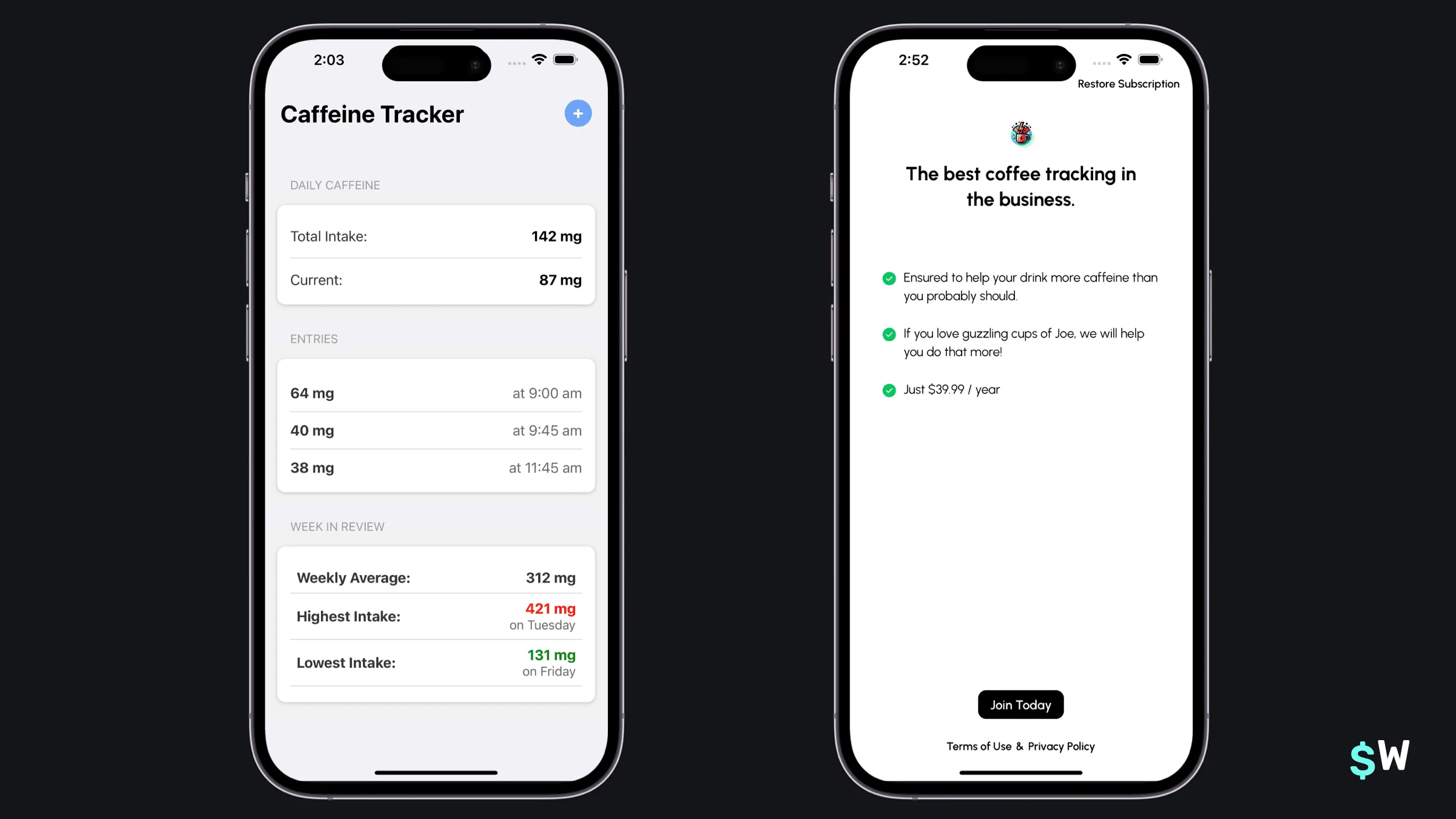 React Native Paywall presenting on iOS
