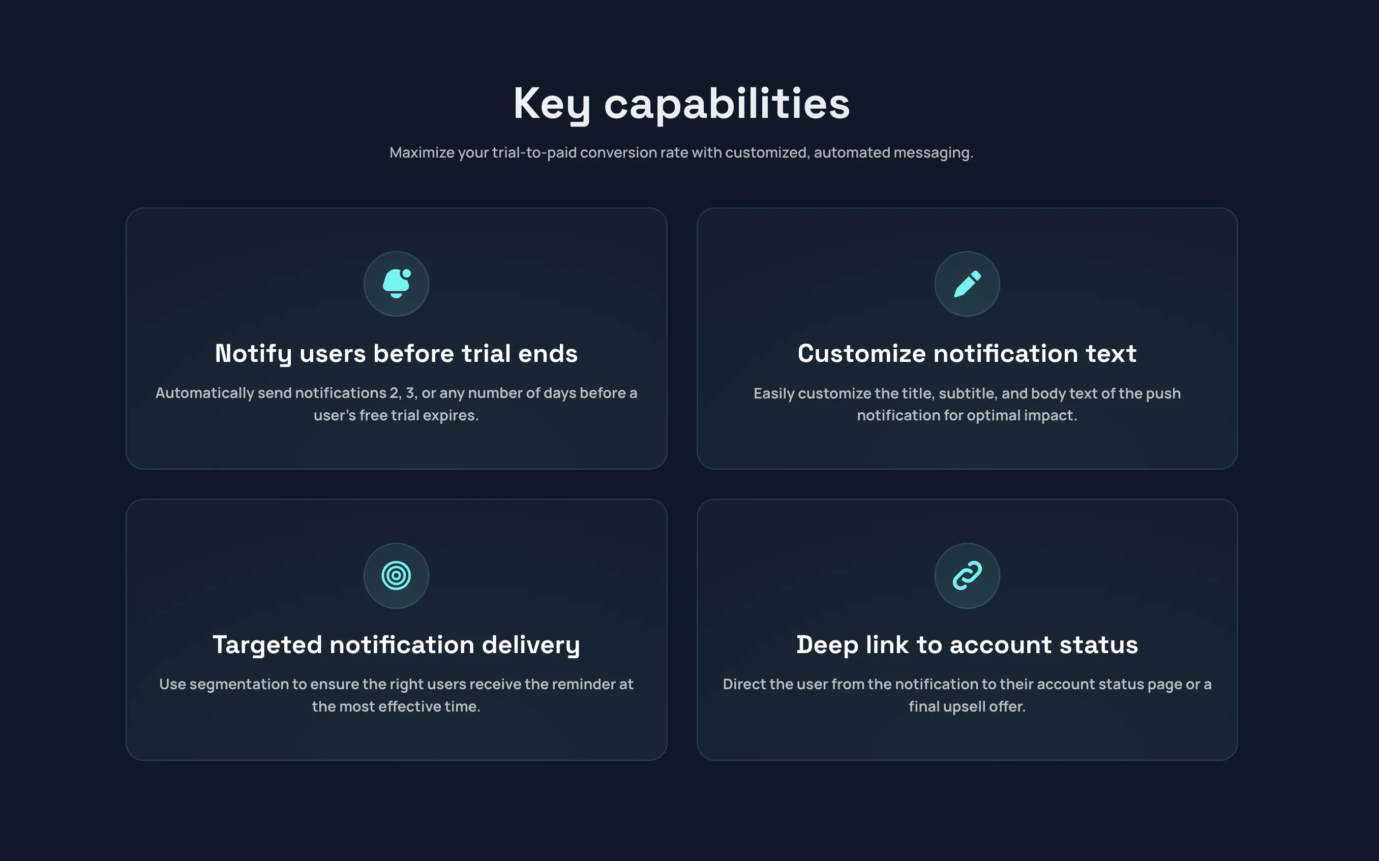 Superwall has several features around trial reminders.